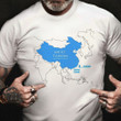 China Map West Taiwan Shirt Hong Kong Shirt