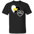 Ranboo My Beloved Shirt Crown Ranboo Inside Black And White Heart T-Shirt Gifts For Father