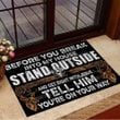 Get Right With Jesus Doormat Before You Break Into My House Doormat Hunting Gifts For Dad
