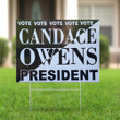 Candace Owens 2024 Yard Sign Vote For Candace Owens Election President 2024 Campaign