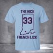 The Hick From French Lick Shirt For Boston Celtics Fans Larry Bird Shirt