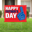 Happy Father's Day Yard Sign Outdoor Patio Decor Best Fathers Day Gifts