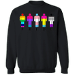 Pride Sweatshirt LGBT Pride Month 2021 Rainbow Graphic LGBT Apparel Best Gifts For Gay Men