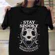 Stay Spooky Halloween Tees Halloween Womens Clothing Pumpkin Shirt Horror Merch Scary Shirts