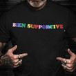 Pride Shirt Bien Supportive Gay Pride Month LGBT T-Shirt Gifts For Gay Best Friend