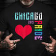 Pride Shirt Chicago Pride 2019 LGBT History Month Gay Pride Clothing LGBT Gifts For Girlfriend