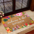 Welcome To The Shitshow Doormat Floral Funny Welcome Mat Floor House Decorative