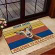 Antelope Goat Away Welcome To Maaa House Doormat Funny Doormat Sayings Inspire Home Decor