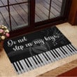 Piano Do Not Step On My Keys Doormat