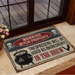 Warning Witch Property Trespassers Will Be Used Ad Ingredients In The Drew Doormat