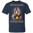 Turtle Witch Some Days You Just Have To Put On The Hat T-Shirt Funny Halloween Gift For Friends