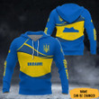 Customized Ukraine Hoodie Stand With Ukraine Personalized Clothing Gifts For Brother
