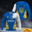 Personalized Ukraine Hoodie Ukraine Coat Of Arms Proud Hoodie Gift For Guys
