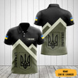 Customized Coat Of Arms Of Ukraine Hoodie Ukrainian Trident Symbol Hoodie Gift For Father