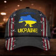 USA Stand With Ukraine Hat American Support Ukraine Retro Hats Gifts For Stepdad