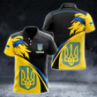 Personalized Ukraine Polo Shirt Ukraine Coat Of Arms Clothing For Men Gifts