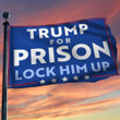 Trump For Prison Flag Lock Him Up Flag Trump Anti Trump Merchandise