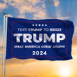 Trump Flag 2024 Trump Make America Great Again 2024 MAGA Flag President Campaign Merch