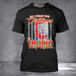 All I Want For Christmas Is Trump On Prison T-Shirt Anti Trump Political Clothing For Democrats