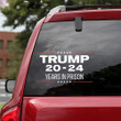 Trump 20 24 Years In Prison Car Sticker Lock Him Up Anti Trump Merchandise For Biden Lovers