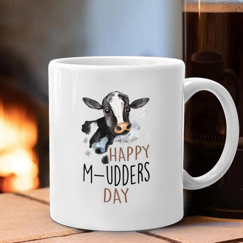 Cow Happy Mudders Day Cow Print Cup Cute Coffee Mugs Gift Ideas For Friends
