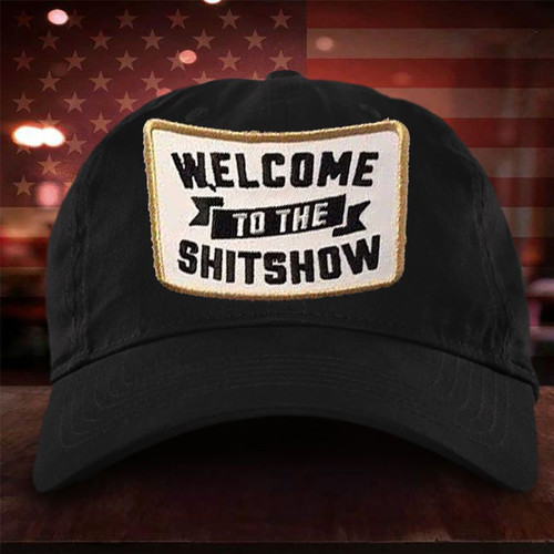 Welcome To The Shitshow Hat Funny Baseball Caps Gift For Younger Brother