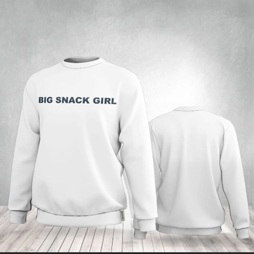 Big Snack Girl Sweatshirt Classic Sweater Gifts For Sister
