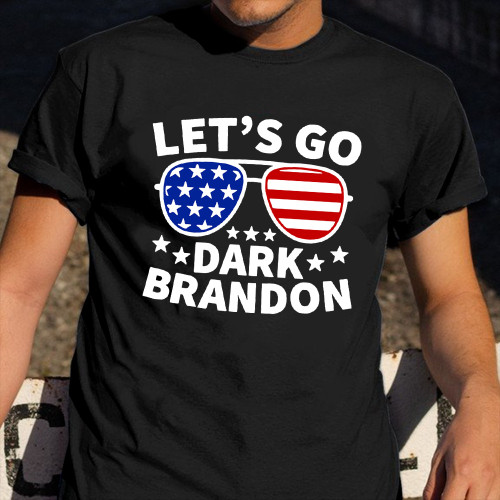 Let's go Dark Brandon Shirt Supporters For Joe Biden 2024 Political Clothing For Democrats