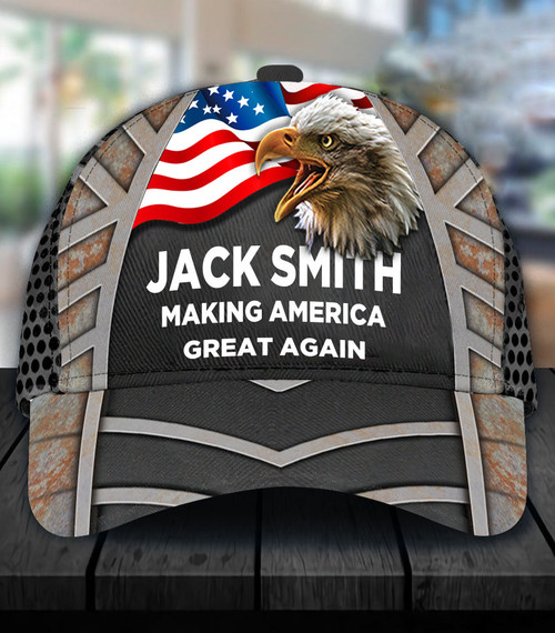US Eagle Jack Smith Hat Making America Great Again Pro Jack Smith Political Hats Men