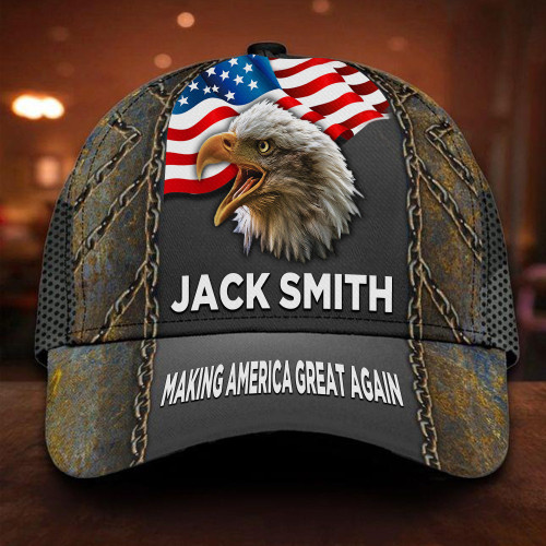 US Eagle Jack Smith Hat Making America Great Again Support Jack Smith Hat Gifts For Trump Hater