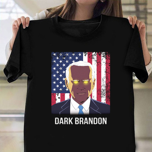 Biden Dark Brandon Shirt American Flag Support Joe Biden Dark Brandon 2023 Shirt