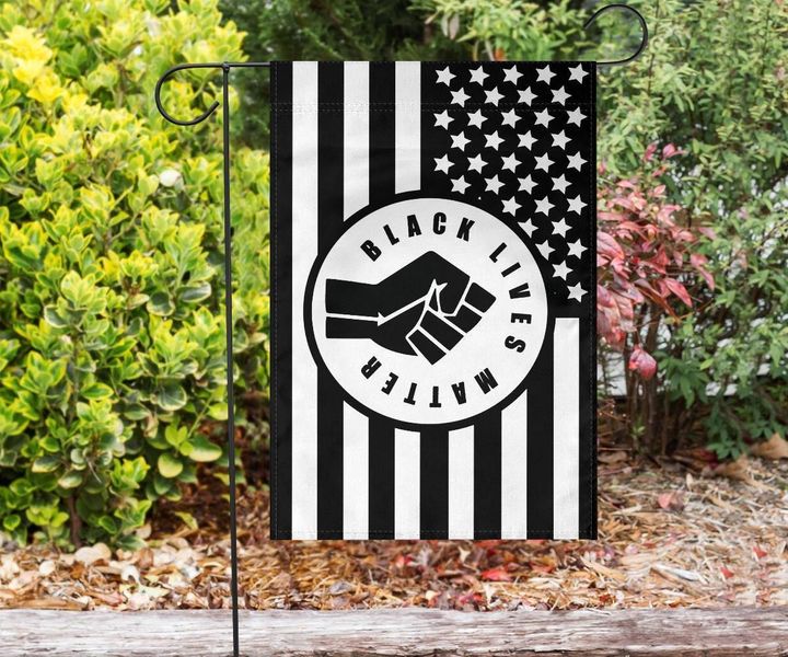American Black Lives Matter Flag Blm Fist Flag Protest - Pfyshop.com