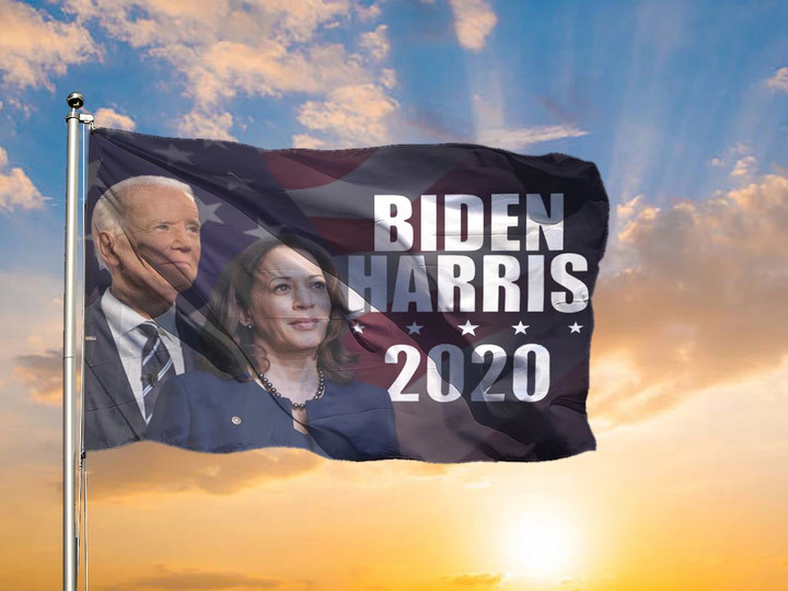 Biden Harris 2020 Flags Inside American Flag Joe Biden For President Outdoor Decoration