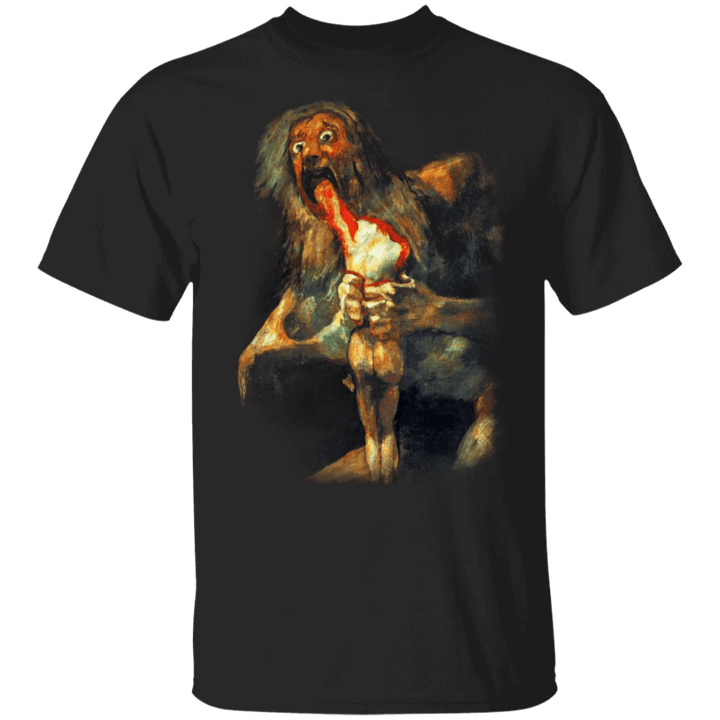 Francisco Goya T-Shirt - Saturn Devouring His Son Shirt