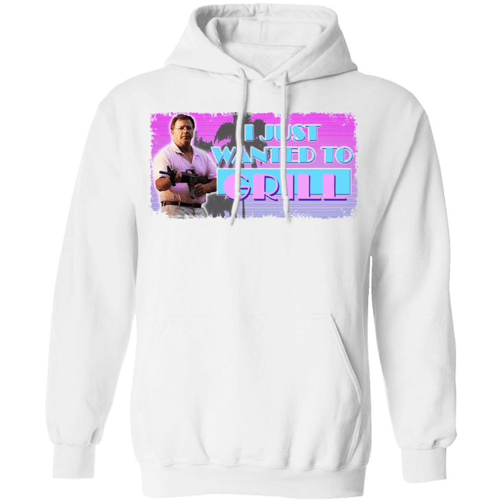 Mark Mccloskey Guy In Pink Hoodie With Gun Hoodie I Just Wanted To Grill