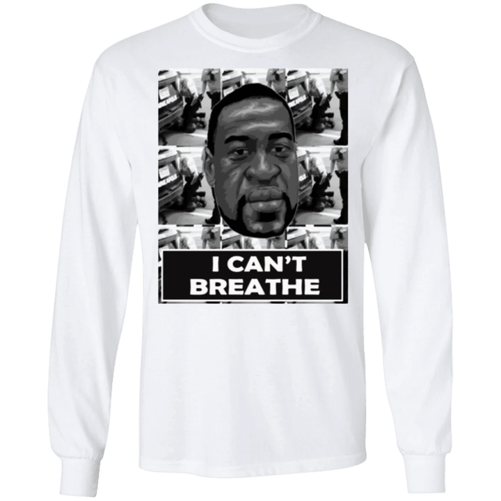 George Floyd I Can't Breathe Sweatshirt No Justice No Peace Fuck The Police Sweatshirt Blm