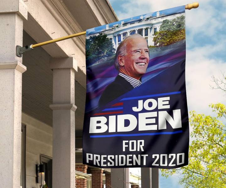 Joe Biden For President 2020 White House American Flag Support Biden DNC Campaign Decor Flag