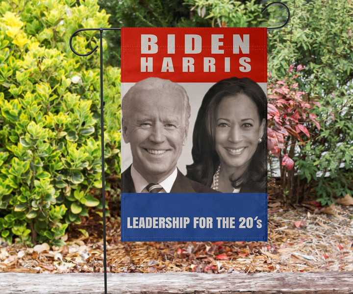 Biden Harris 2020 Leadership For The 2020's Flag Support For Joe Biden Presidental Campaign
