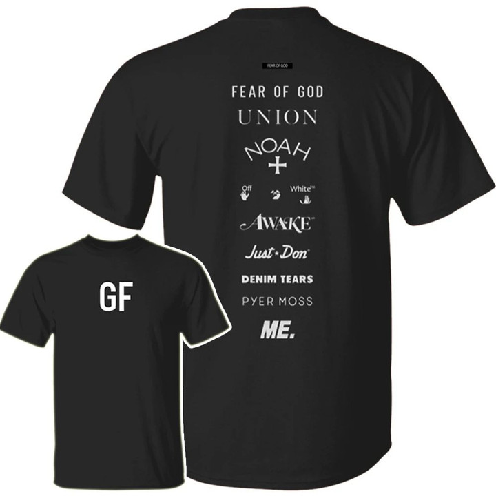 Fear Of God George Floyd Shirt Rest in Power George Floyd Blm Protest Shirt