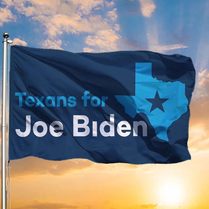 Texans For Joe Biden Flag Vote Blue Biden Harris DNC 2024 Political Campaign Election Flag