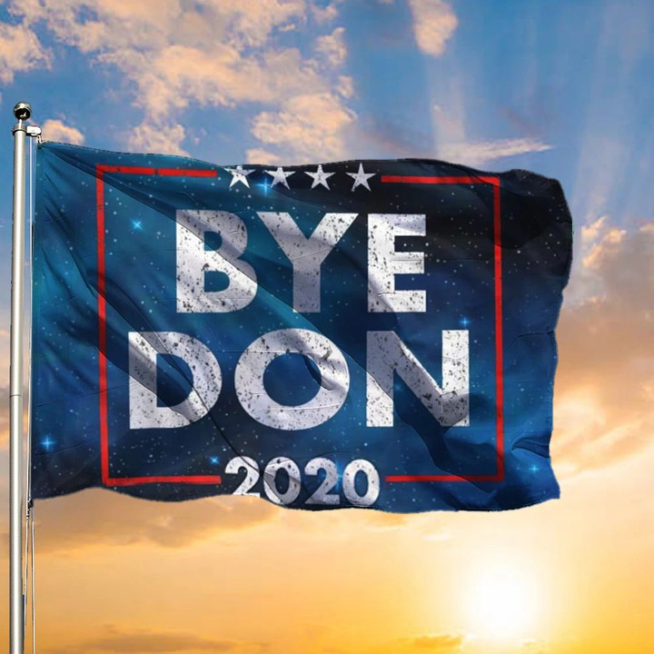 Byedon 2020 Flag Anti Trump Political Flag Support Biden Harris For President Wall Home Decor