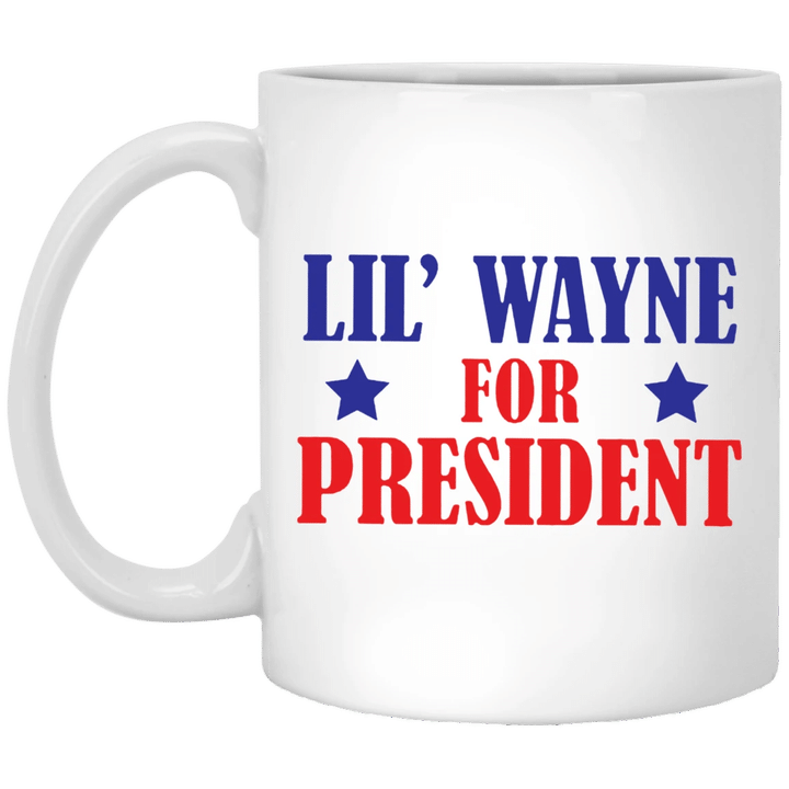 Lil' Wayne For President Mug Gifts For Coffee Lovers