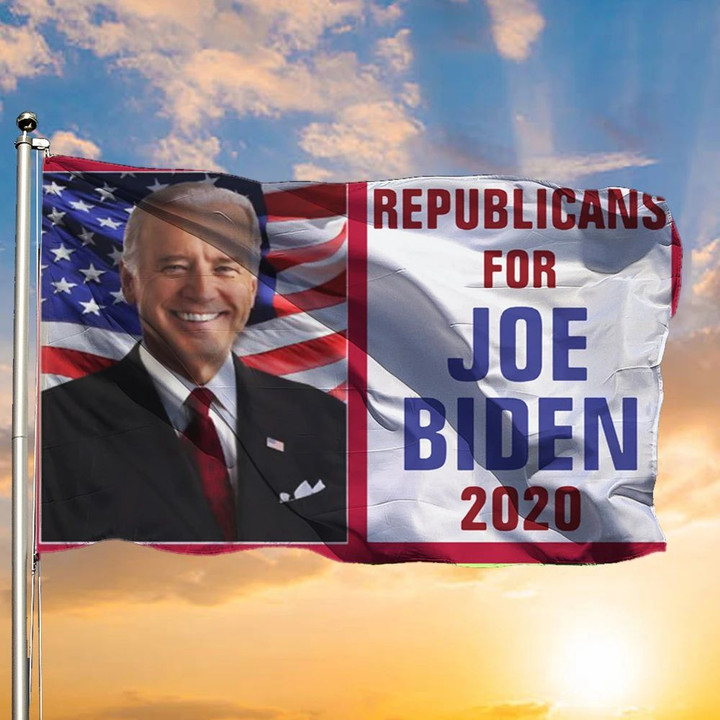 Republicans For Joe Biden 2020 Flag Support Biden For U.S President Campaign Political Flag