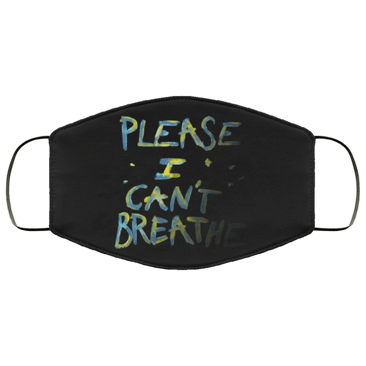 George Floyd Please I Can't Breathe Face Masks - Justice For Big Floyd Face Masks Protest