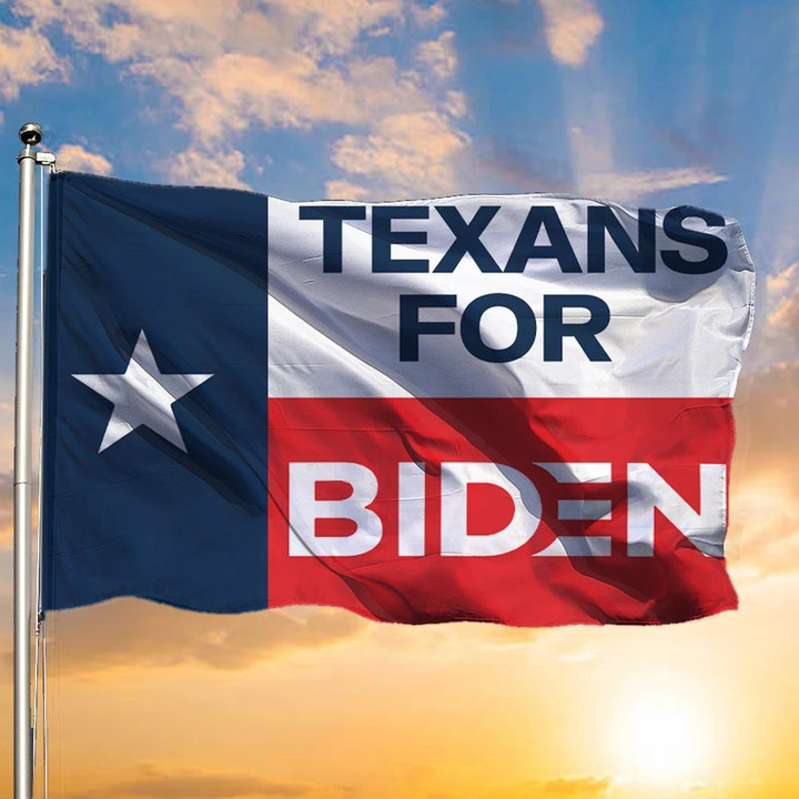 Texans For Joe Biden Texas Flag Go To The Pools  Biden For Democratic Presidential 2024
