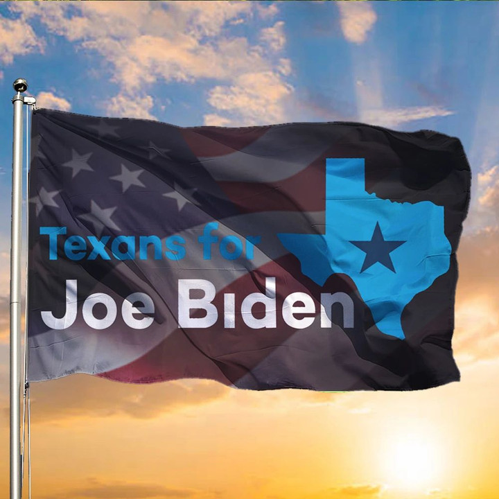 Texans For Joe Biden American Flag Support For Biden Harris Campaign President 2020 Vote Joe