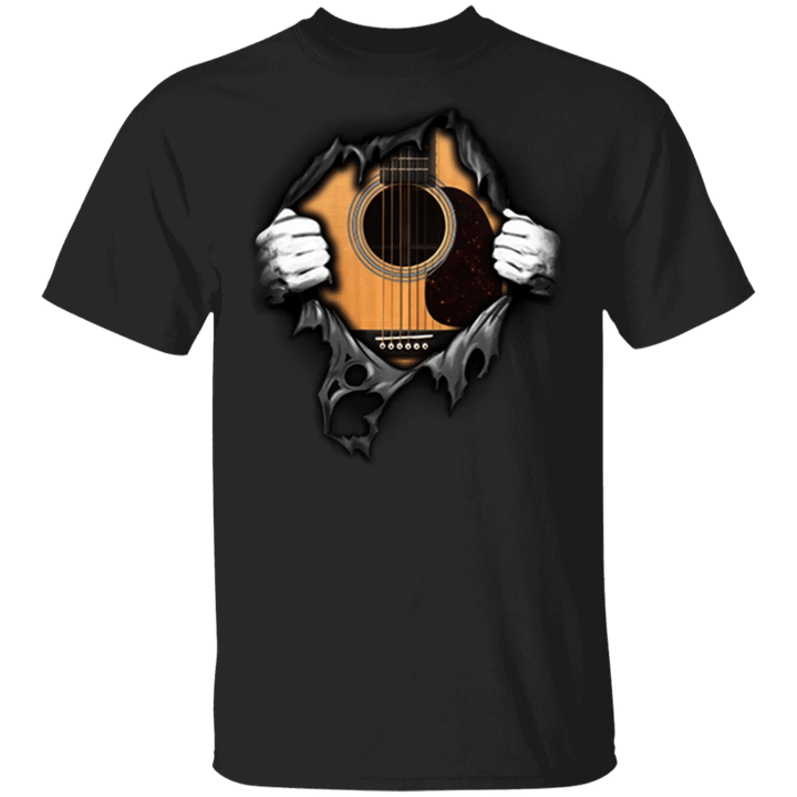 Discover Guitar Inside T-Shirt Gift For Guitar Lovers