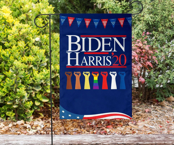 Biden Harris 2020 Flag LGBT Support Biden President Elect Campaign BLM Voter Flag For Democrats