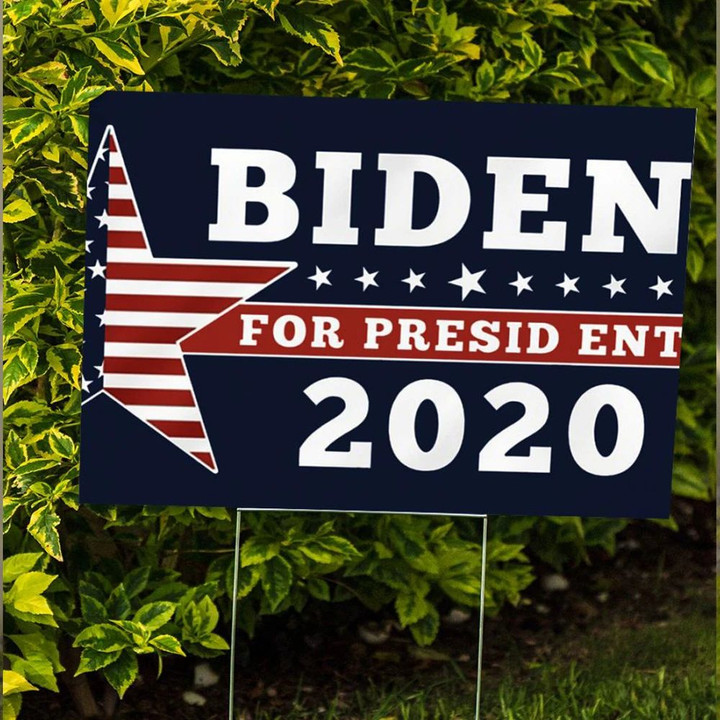 Biden Harris 2020 Flag And American Flag Joe Biden For President