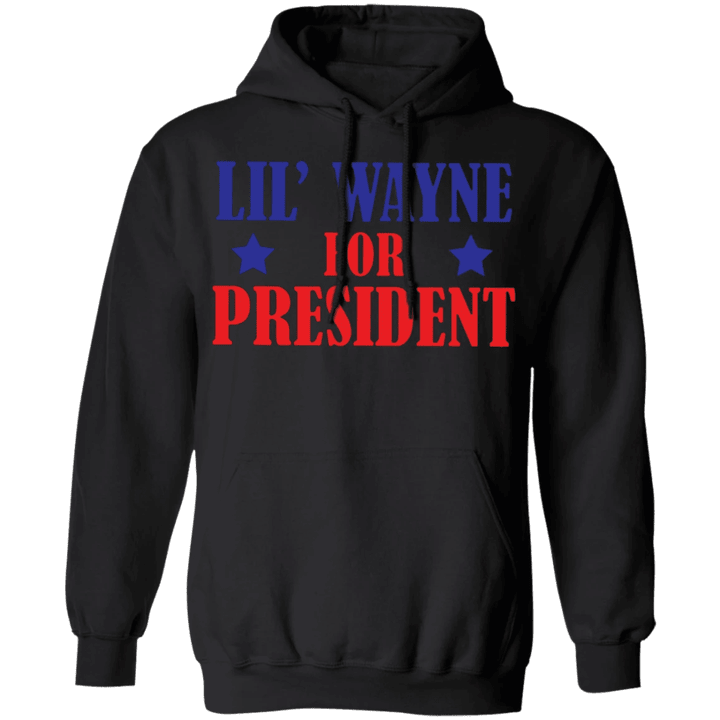 Lil' Wayne For President Hoodie Vintage Hip Hop Young Shirt